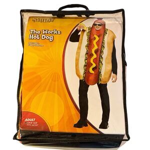 Deluxe Hot Dog Spirit Halloween Costume Adult One Size